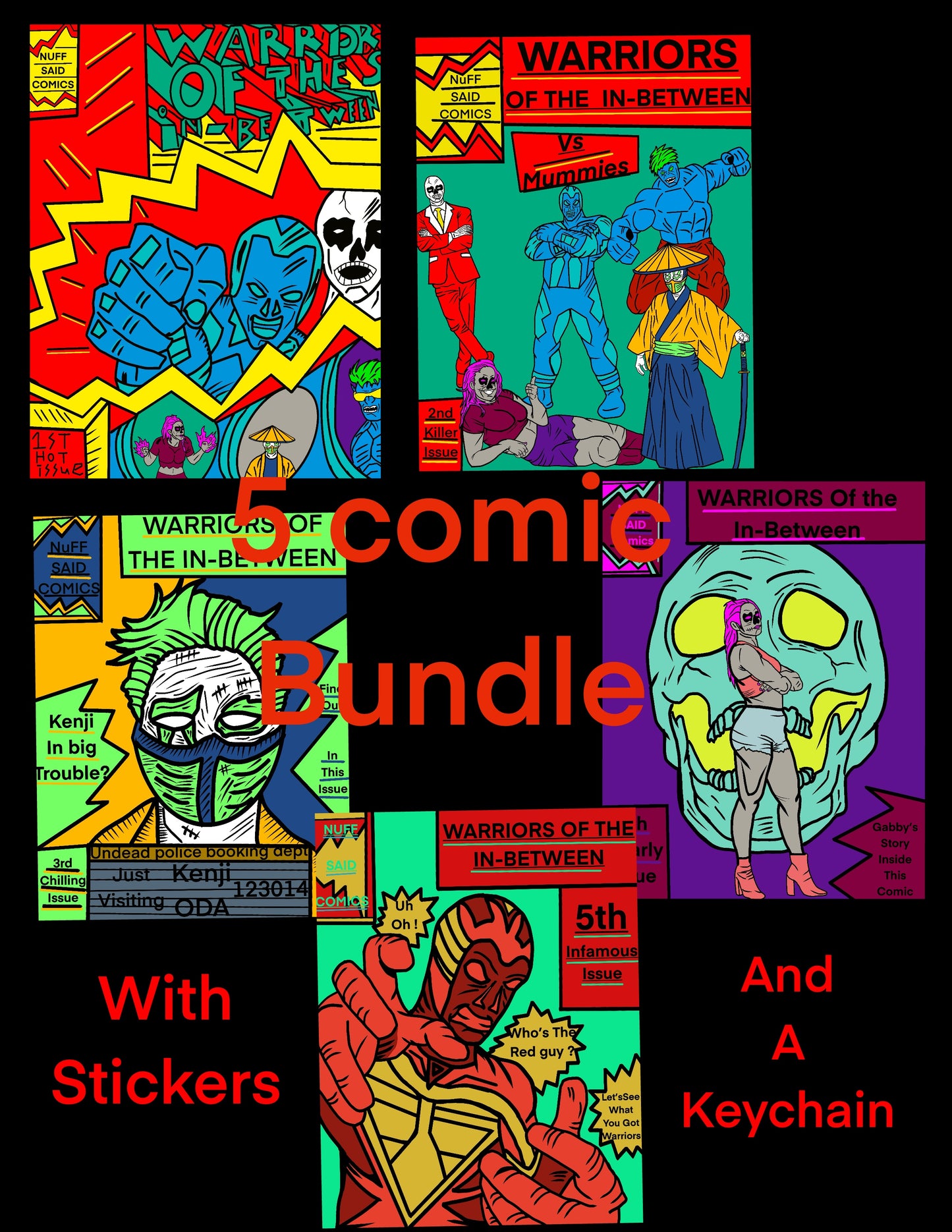 Warriors of the in-between bundle
