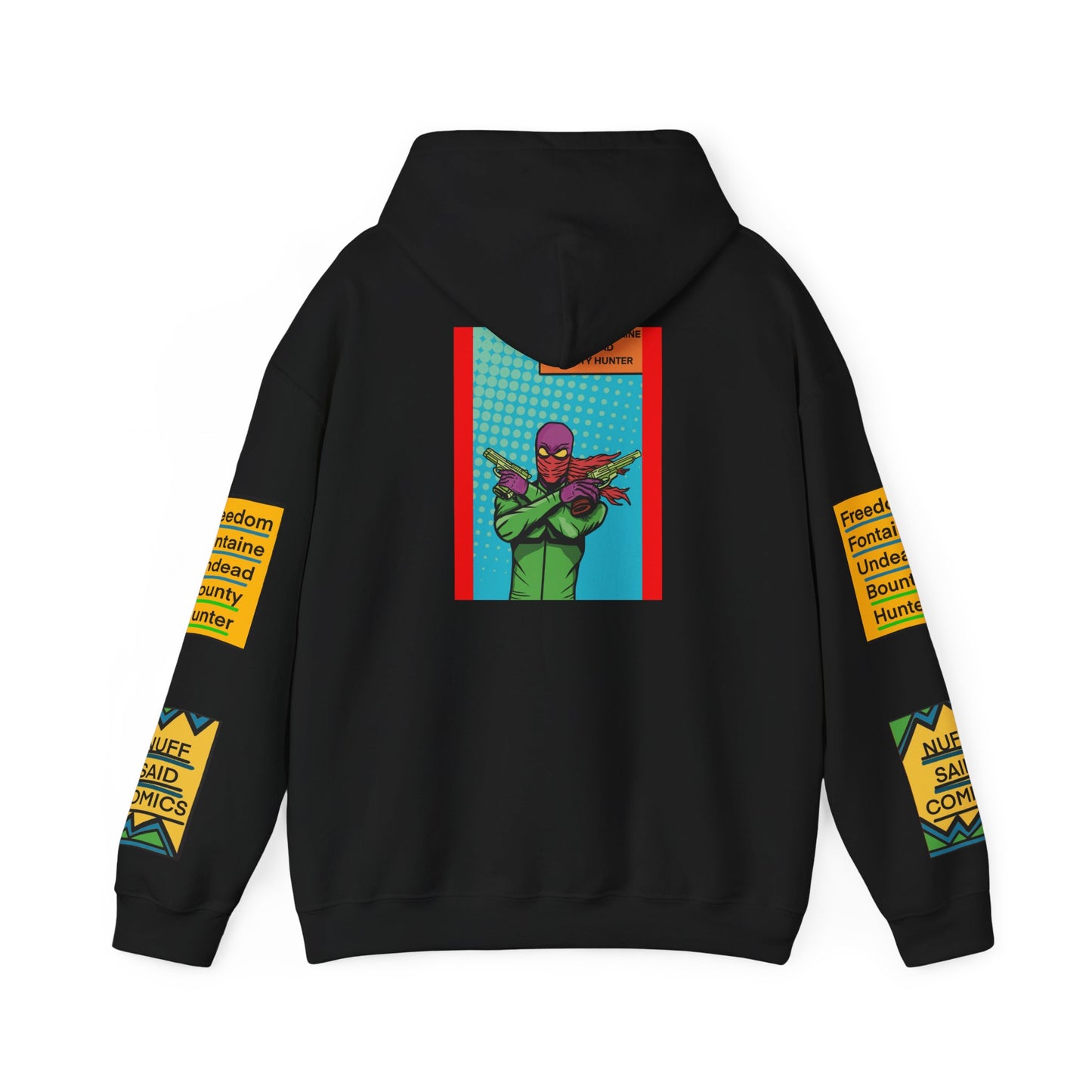 Comic Panel Hoodie — Retro Pop Art Superhero Sweatshirt