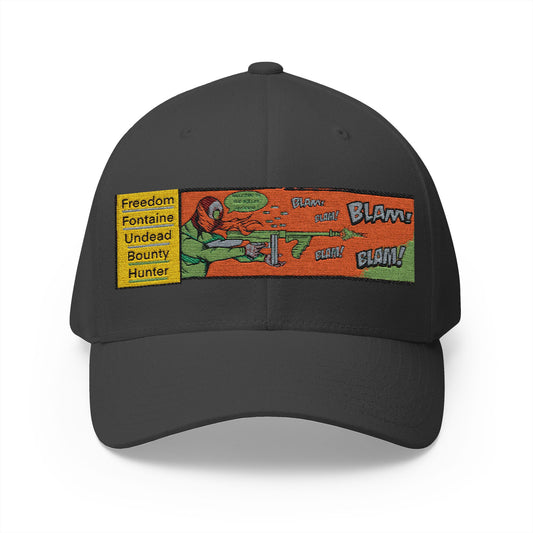 Embroidered  freedom Fontaine  Hat  — Colorful Pop Art Patch Baseball Hat
