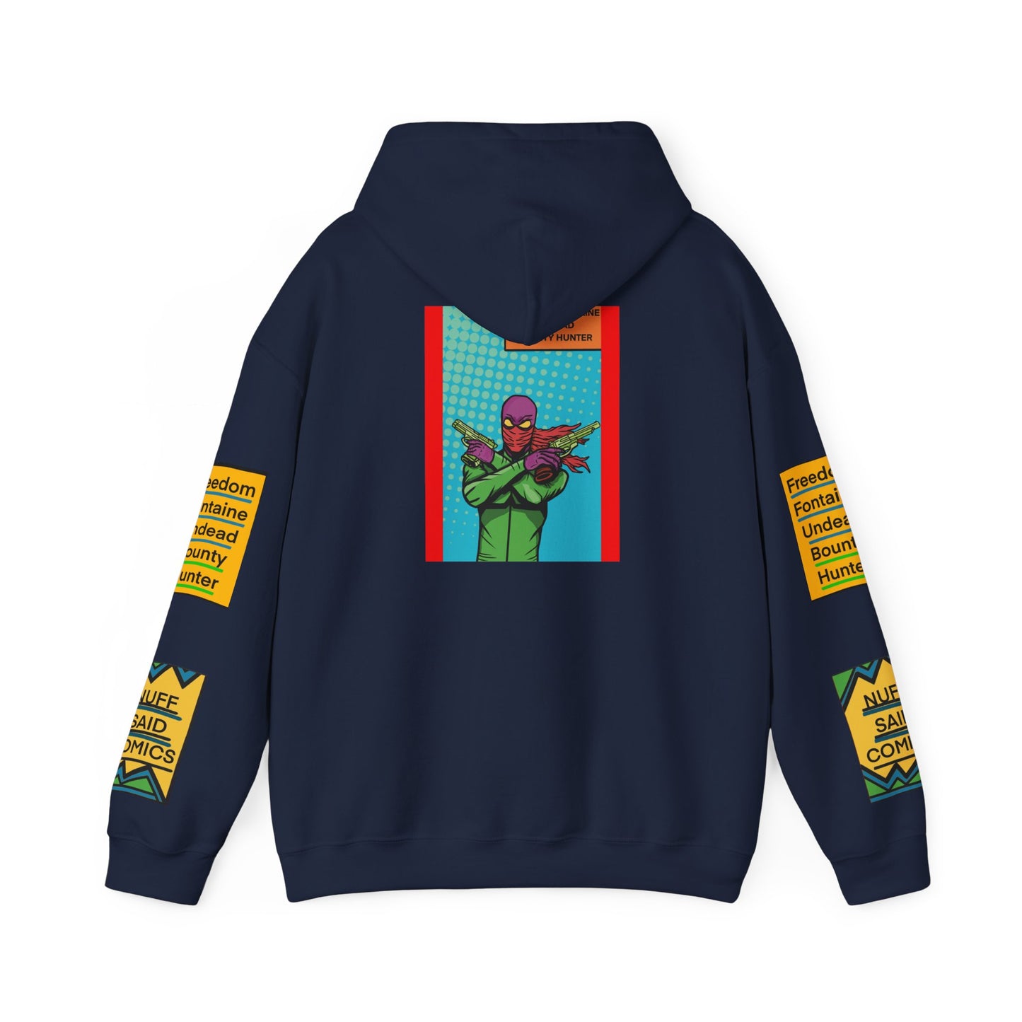 Comic Panel Hoodie — Retro Pop Art Superhero Sweatshirt