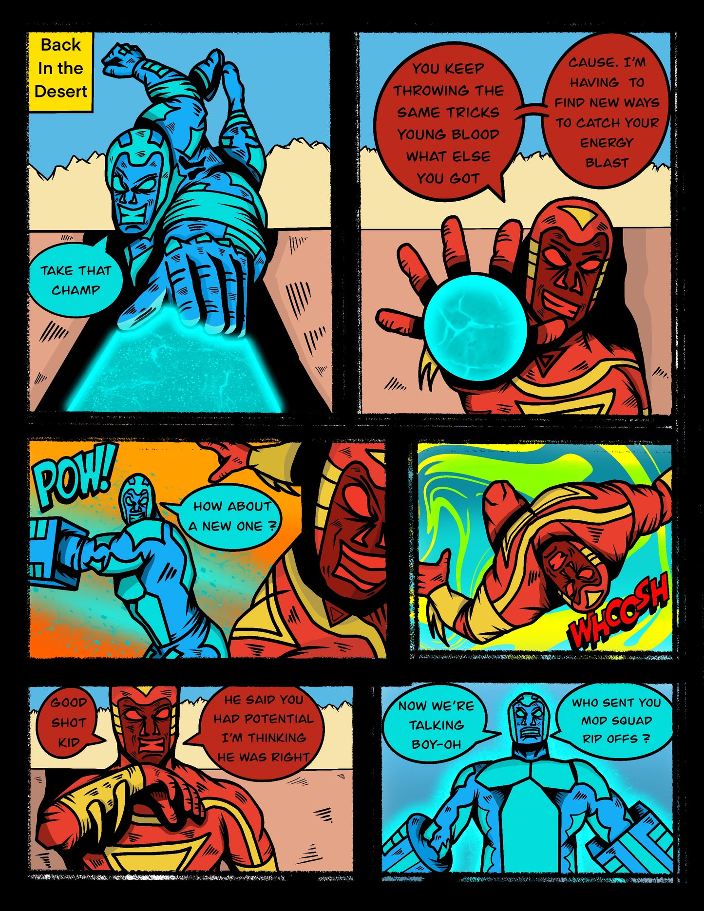 Warriors of the in between issue 6 digital