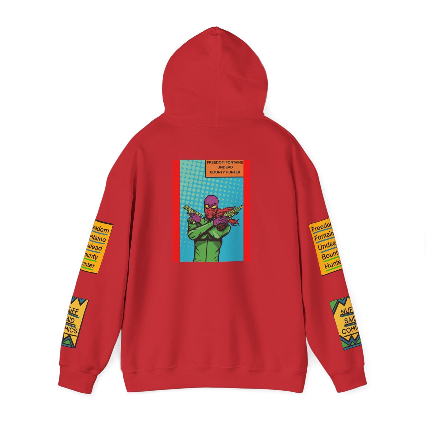 Comic Panel Hoodie — Retro Pop Art Superhero Sweatshirt