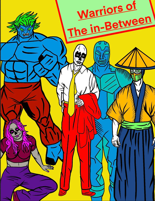 warriors of the inbetween issues one and two issue one variant cover